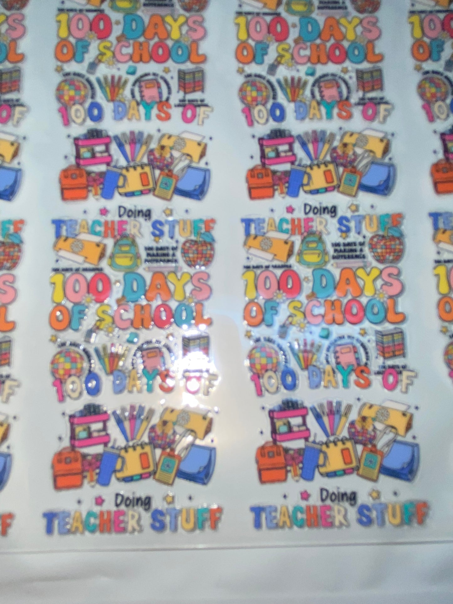 100 days of school pen wrap