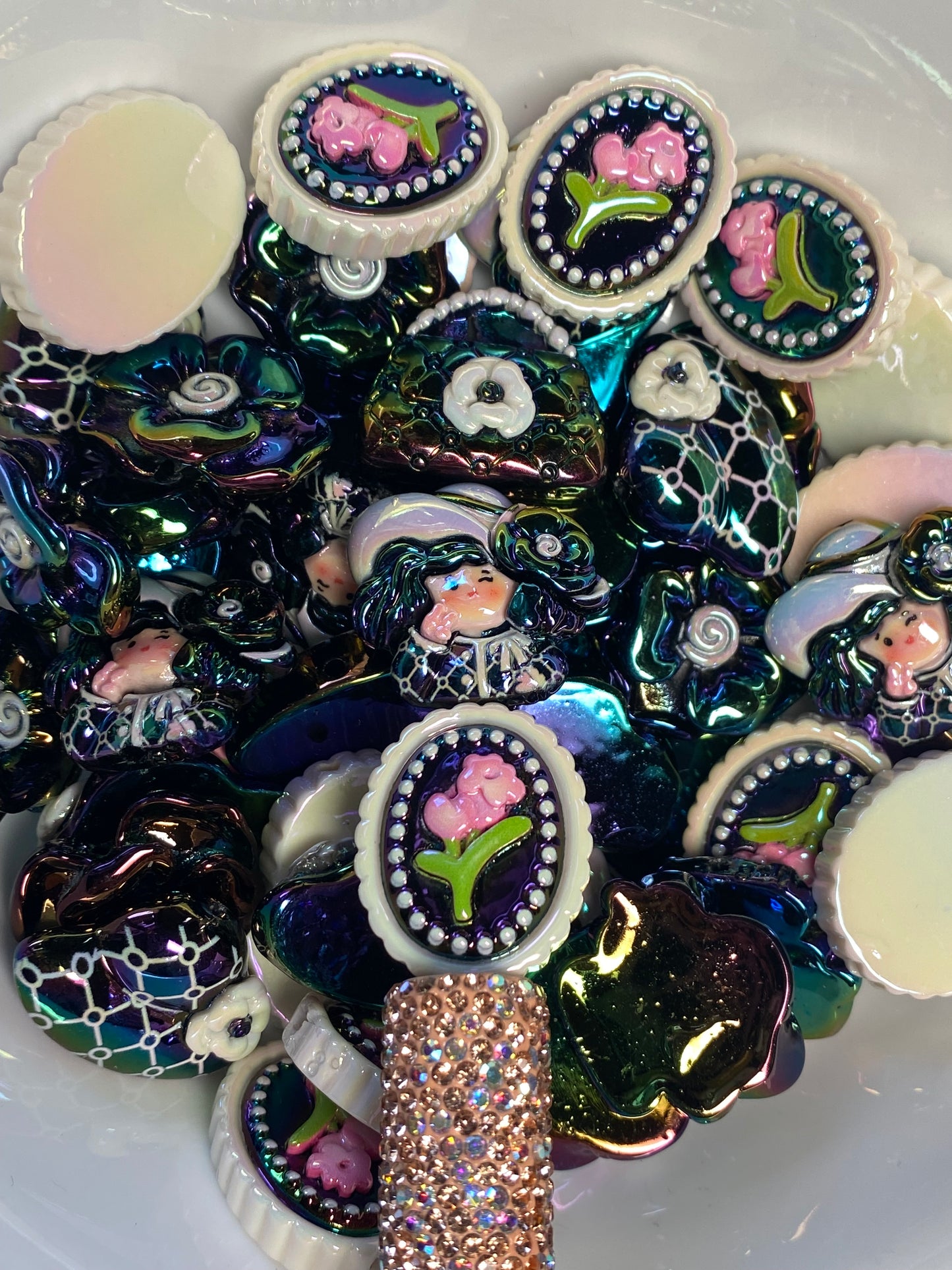 4cm excellent quality CC beads