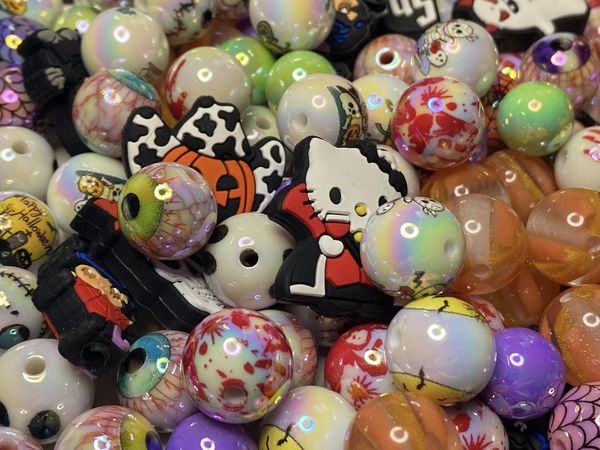 16mm-14mm bead kids Halloween mix