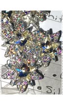 18mm absolutely perfect rhinestone and gem metal star beads