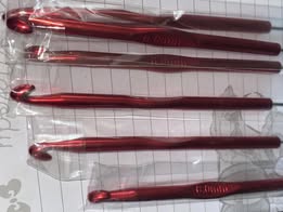 Beadable Size 6.0mm crochet hooks