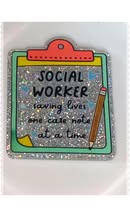 Badge reel acrylics