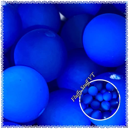 16mm matte blue tigers eye bead