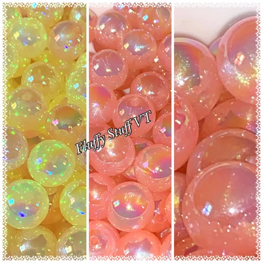 16mm glow in the dark/sky luminous beads