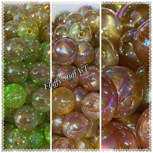 16mm glow in the dark/sky luminous beads