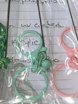 Beadable keychain bars