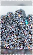 16mm high quality pearl and glass rhinestone beads