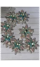 18mm absolutely perfect rhinestone and gem metal star beads