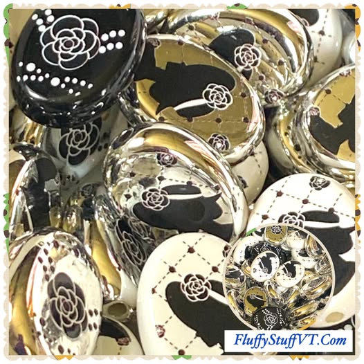 24mm designer bead