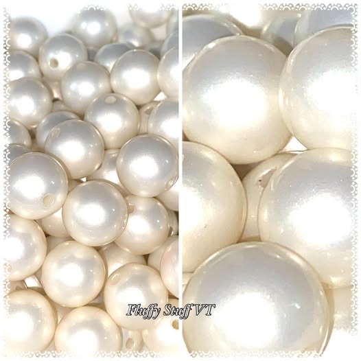 16mm classic pearl bead. This is one of the most versatile beads.