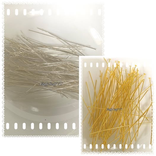 Super long 70mm hat pin with flat top