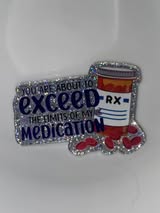 Badge reel acrylics