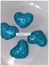 18mm glass rhinestone hearts