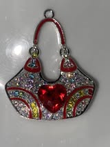 32mm fancy rhinestone purse.