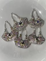 32mm fancy rhinestone purse.