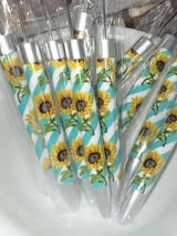 Sunflower beadable pens