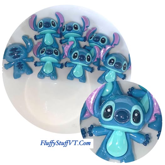 32mm 3D full body rubber Stitch bead.