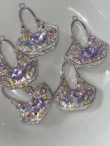 32mm fancy rhinestone purse.