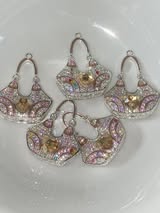 32mm fancy rhinestone purse.