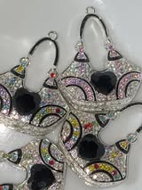 32mm fancy rhinestone purse.