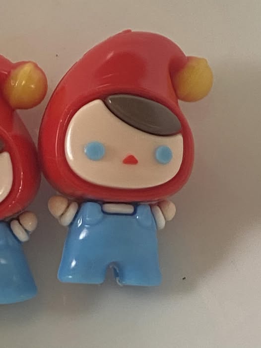 Pocky from Molly pop mart series 34mm rubber focal bead
