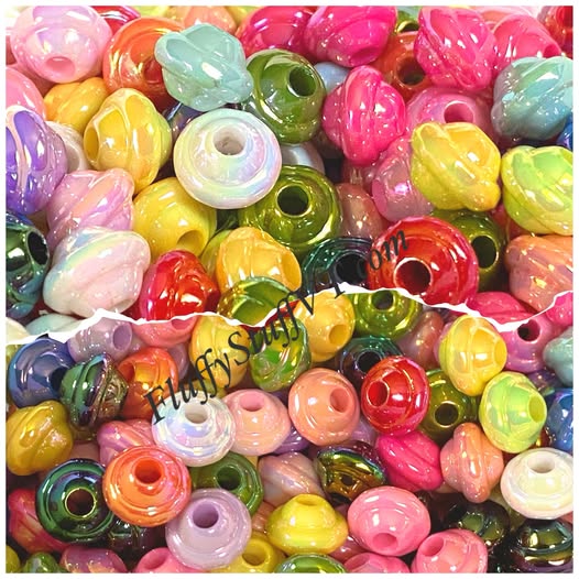I0mm lantern spacer beads