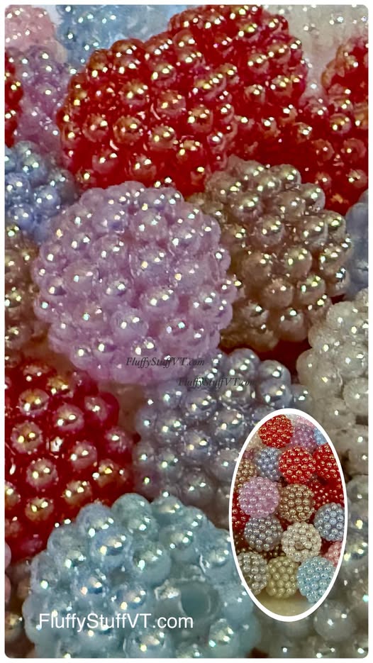 20mm ab nicely coated 1/2 pearl beads.