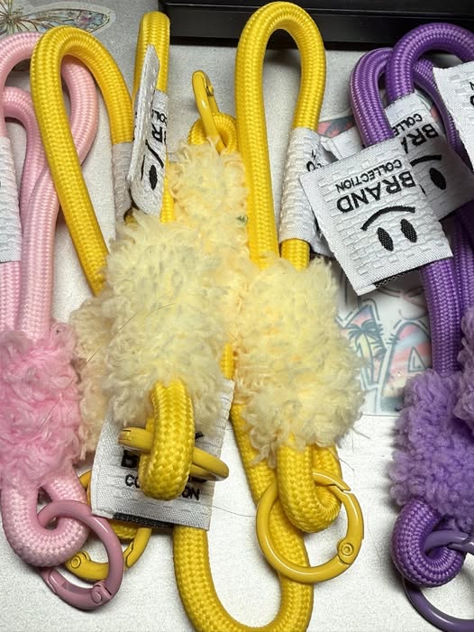 6” rope wristlets with spring clip