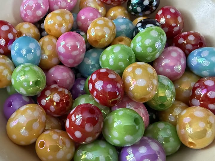 20mm egg beads