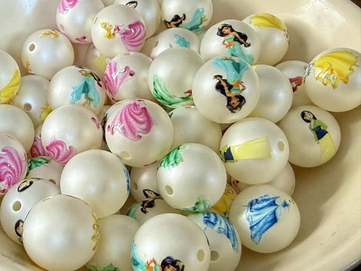 20mm pearl princess beads