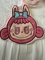 Terrycloth character double layer hand towel