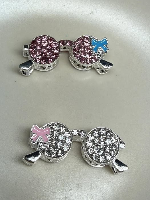 High quality glass rhinestone metal beads