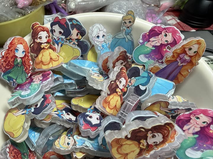 4cm princess acrylics