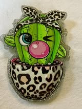 Acrylic flatback badge reel/pens: Funny, bad words, sweet, nice and cute
