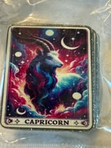 Acrylic Flatback badge reel: Zodiac, states