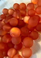 16mm Matte Beach Glass Cat's Eye Beads | DIY Crafts & Pens
