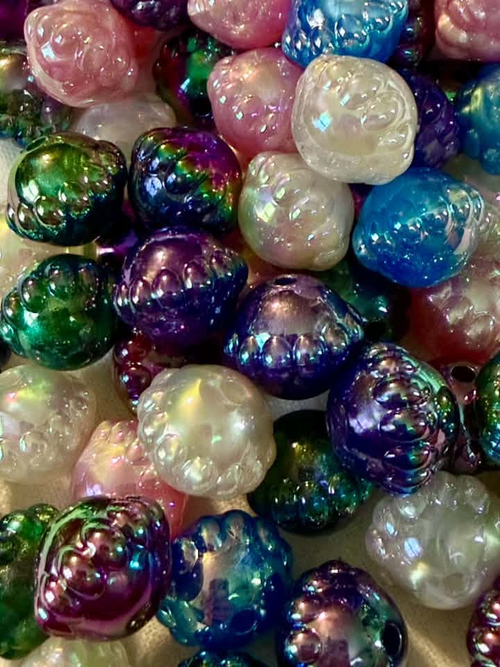 14mm UFO Galaxy Center Beads for DIY Pens & Crafts | Fluffy Stuff VT