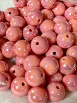 16mm solid color beads