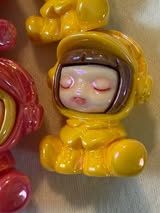 3D SP Flower Girl Focal Beads – Velvet & Glossy Craft Beads for Pens & Keychains
