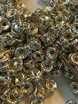 Petite rhinestone spacers