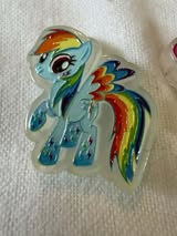 Acrylic focal: 38mm MLP Acrylic Focal Beads for Crafting | Fluffy Stuff VT