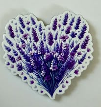 Acrylic Flatback: flowers