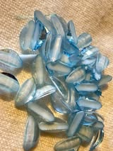 DIY material 10mm Curved Fine Glitter & Jelly Diamond Shape Loose Craft Beads | DIY Material