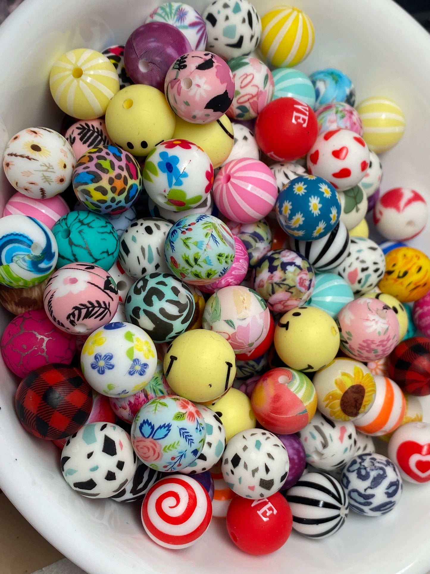 15mm silicone bead