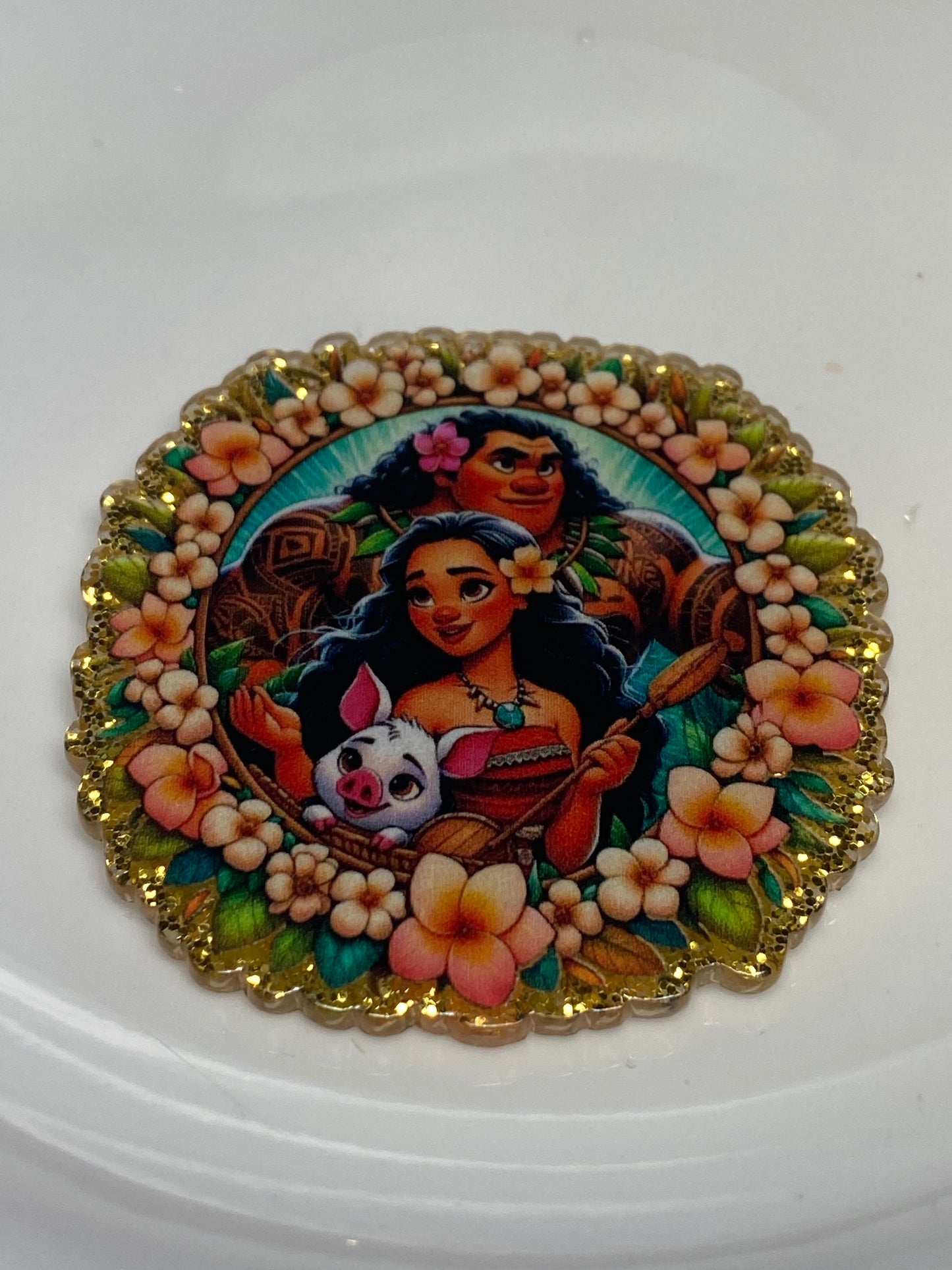 Badge reel acrylics