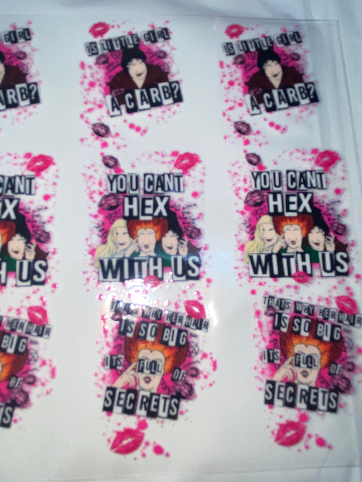 Hocus Pocus and oggie pen wrap