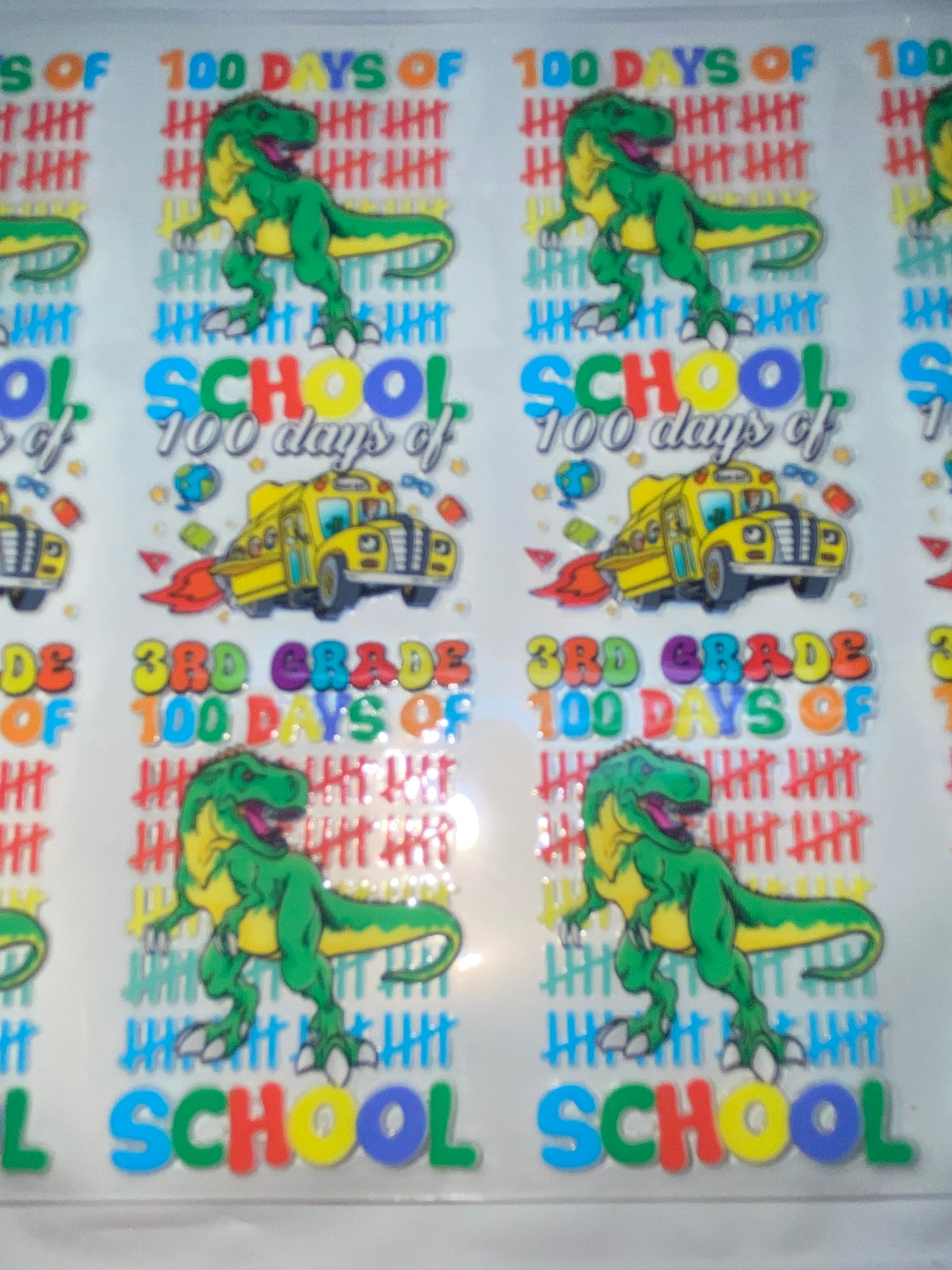 100 days of school pen wrap