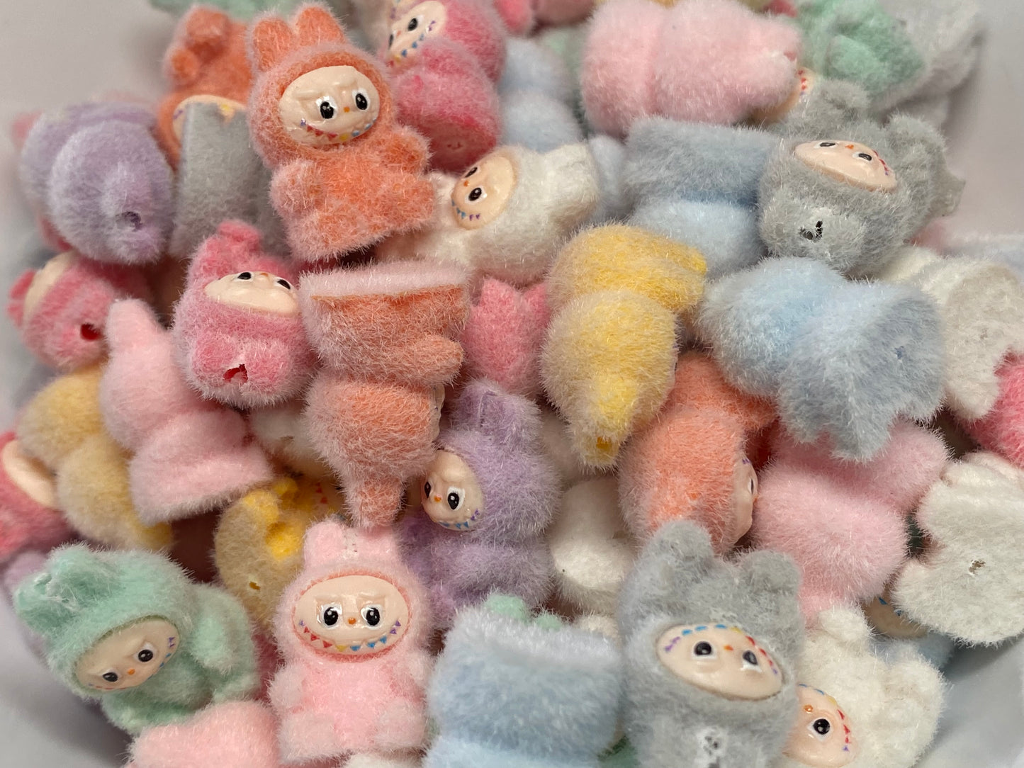 21mm fuzzy labubu bead