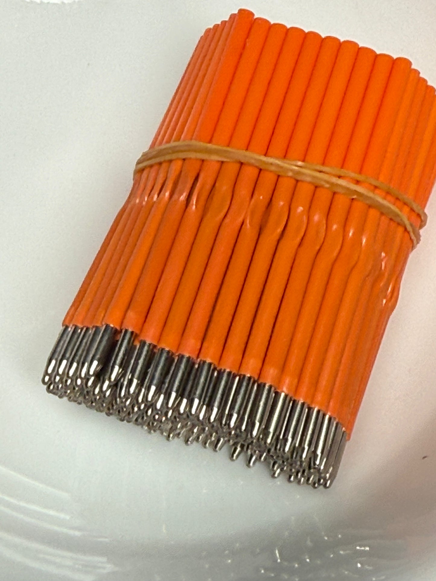 Beadable pen ink refill