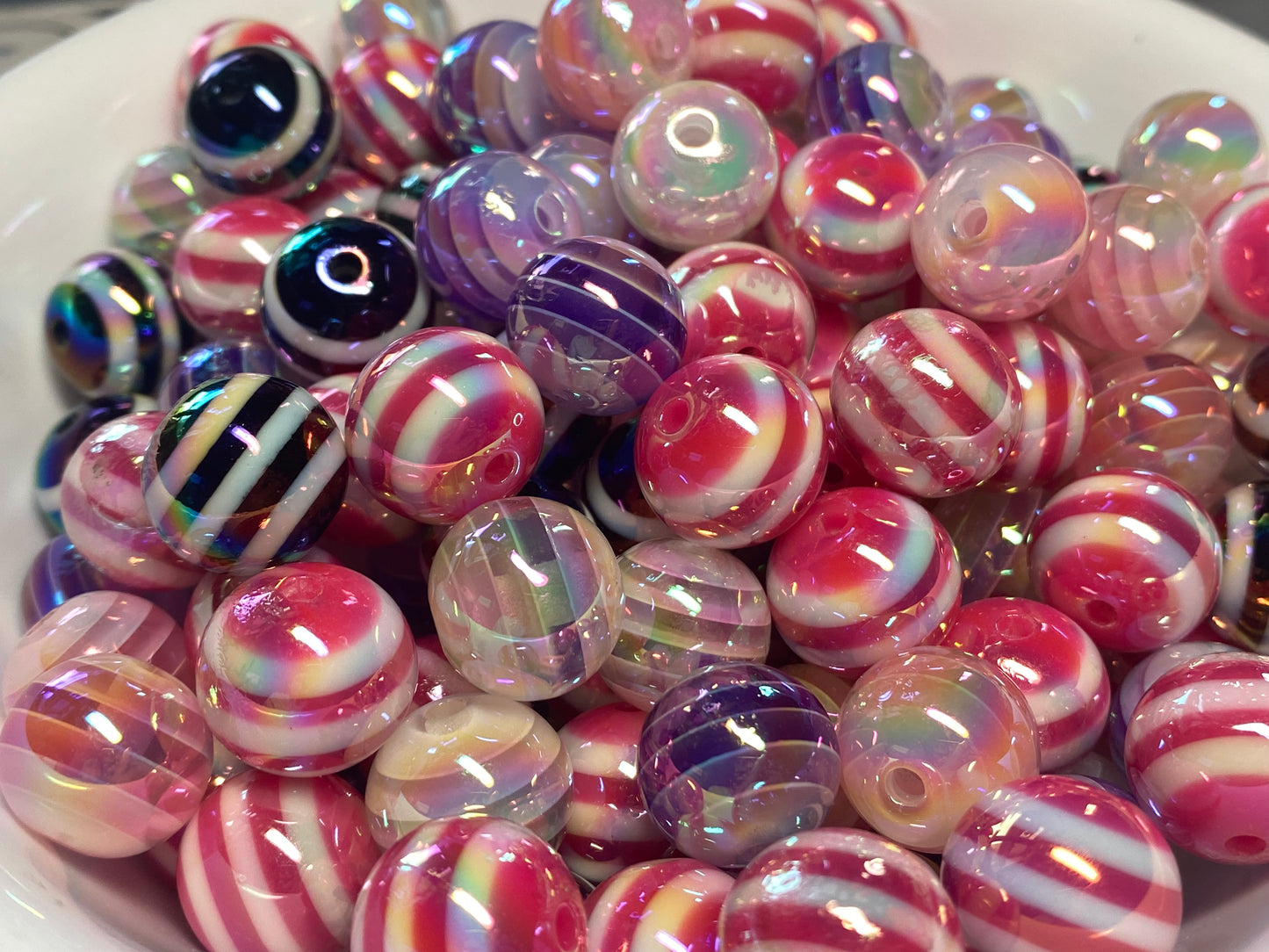 16mm lollipop four color mix